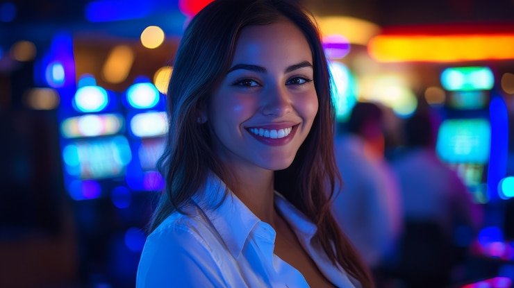 Antarmuka Dice Game di giga303 menampilkan hasil lemparan dadu dan panel taruhan